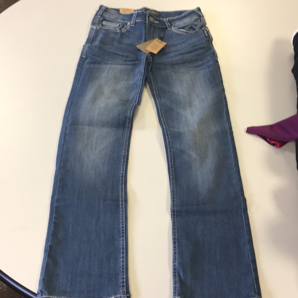 Girl’s Silver “Tammy” Boot cut Jeans